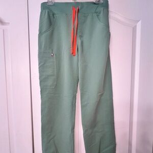Figs Kade Cargo Scrub Pants XS *Tall* - Jade